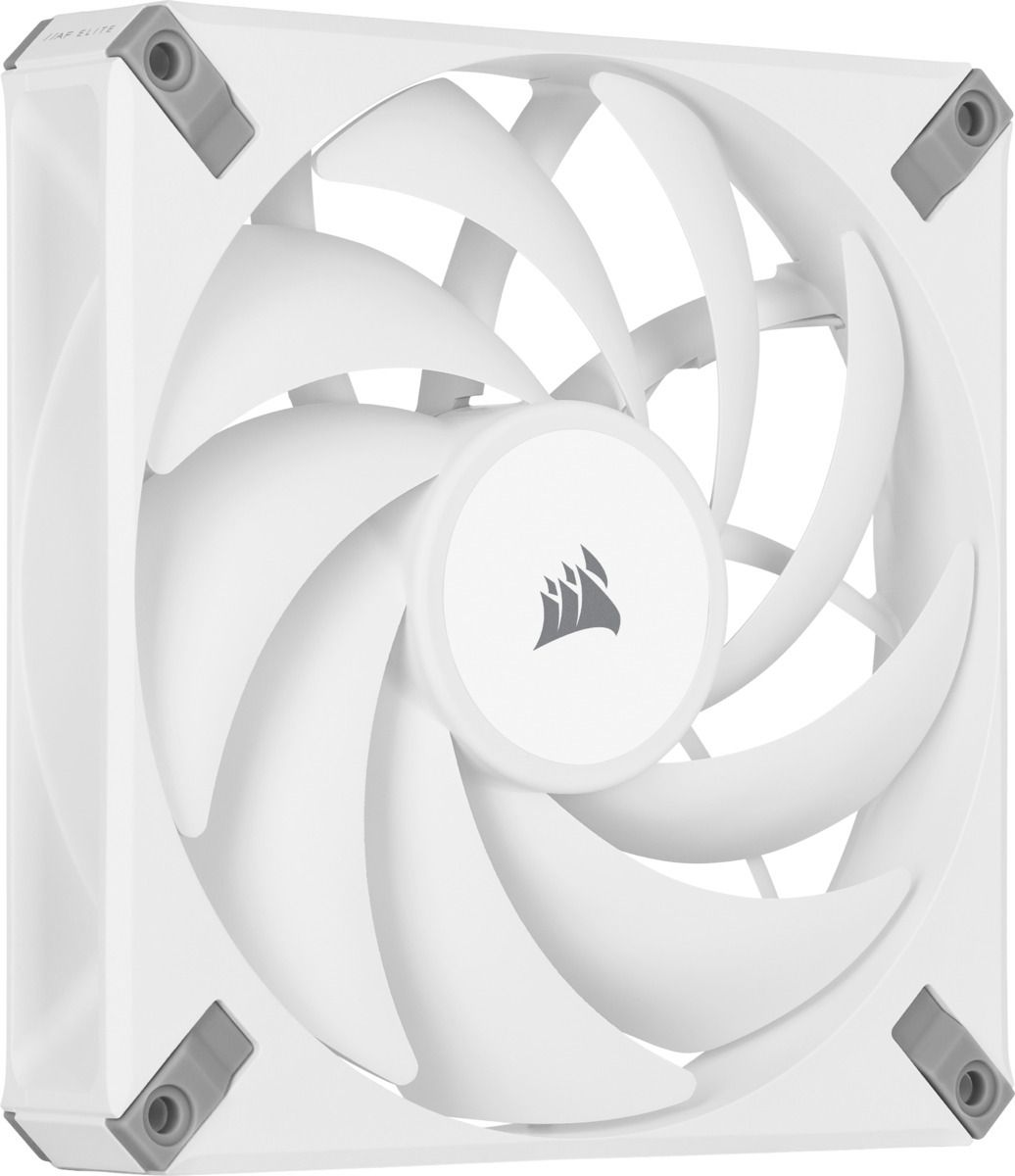 CORSAIR AF ELITE Series AF140 ELITE WHITE 140mm Fluid Dynamic Fan with AirGuide Single Pack